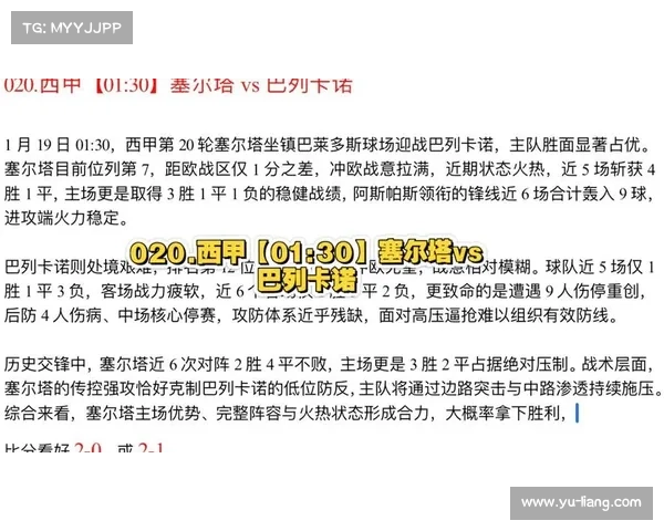巴列卡诺对阵塞尔塔球员表现评分全面分析与战术解读 巴列卡诺对阵塞尔塔球员表现评分全面分析与战术解读